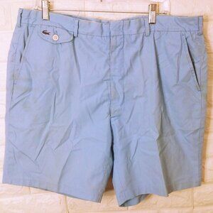Vintage 70s-80s Izod Lacoste Tennis Shorts Men(M) Blue Alligator 5-Pocket Flaws